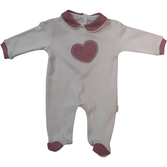 Tutina Neonato In Cotone Felpato Les Jolies LJ - 241 - 8052960118433 - DarSaGiocattoli