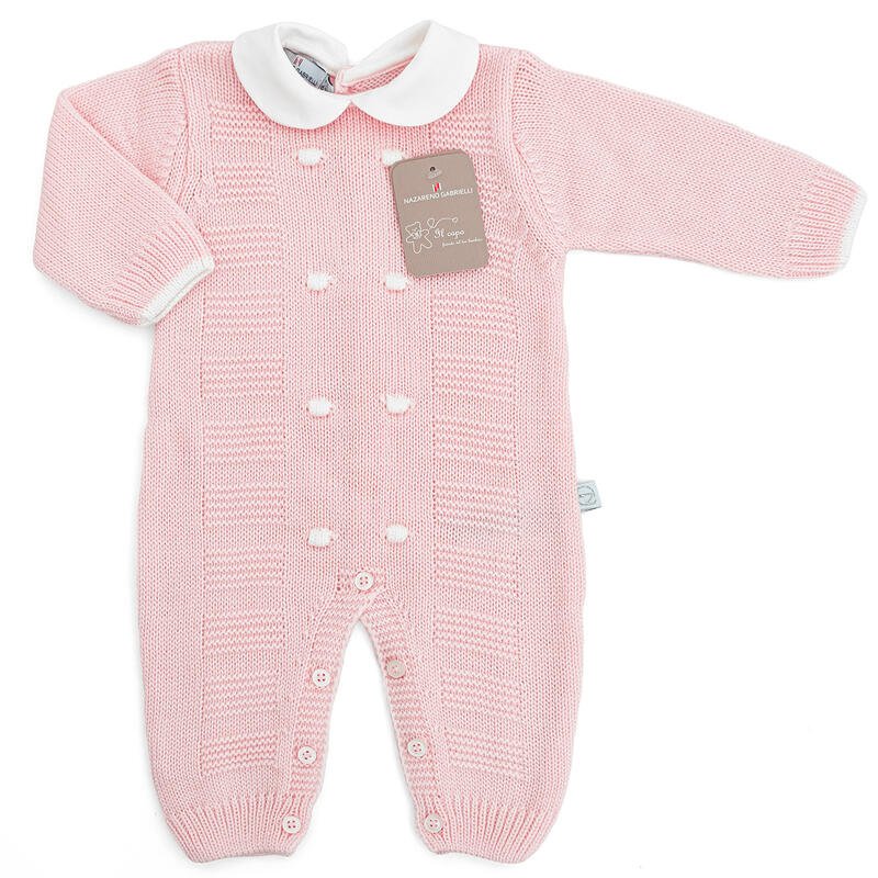 Tutina Neonato Smacchinata Rosa Nazareno Gabrielli NG - 2210 - 8052960240875 - DarSaGiocattoli