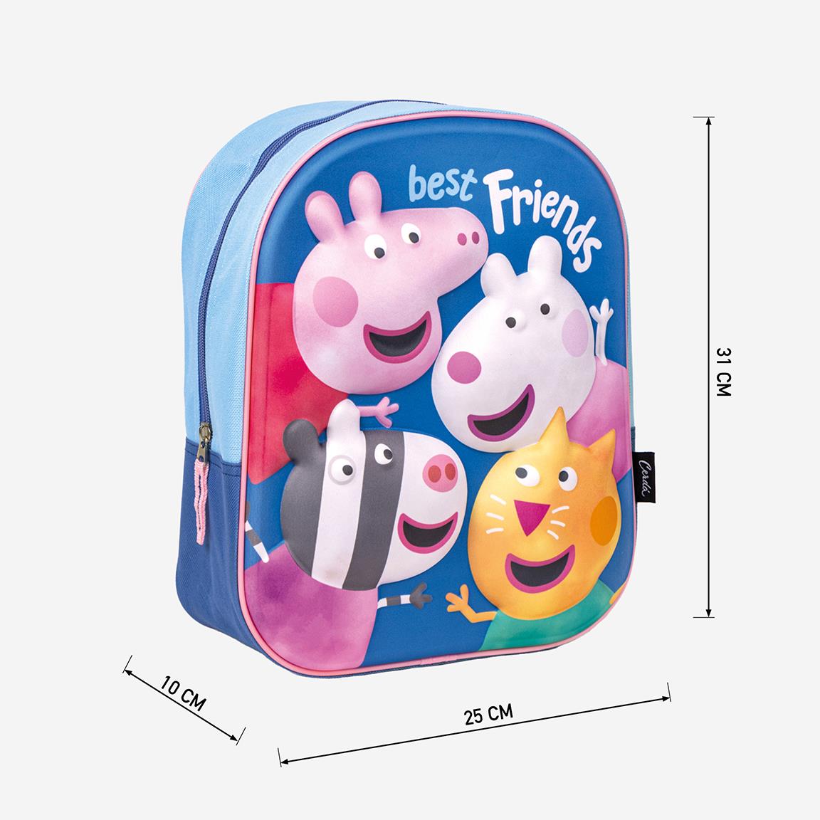 Zaino Asilo 3d Peppa Pig 2100004342 - 8445484248326 - DarSaGiocattoli