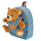 Zaino Bambino Con Orsetto Di Peluche Estraibile 21 cm Perletti 13093 - 8015831130934 - DarSaGiocattoli