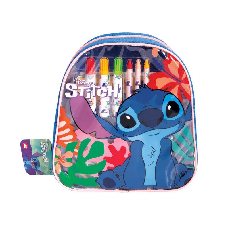 Zaino Disney Stitch Con Colori e Stickers 3+ Anni AS Company 1023 - 68104 - 5203068681043 - DarSaGiocattoli