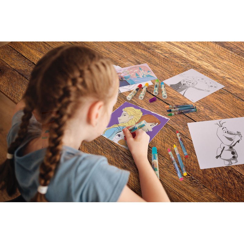 Zaino Frozen Con Colori e Stickers 3+ Anni AS Company 1023 - 68102 - 5702016370737 - DarSaGiocattoli