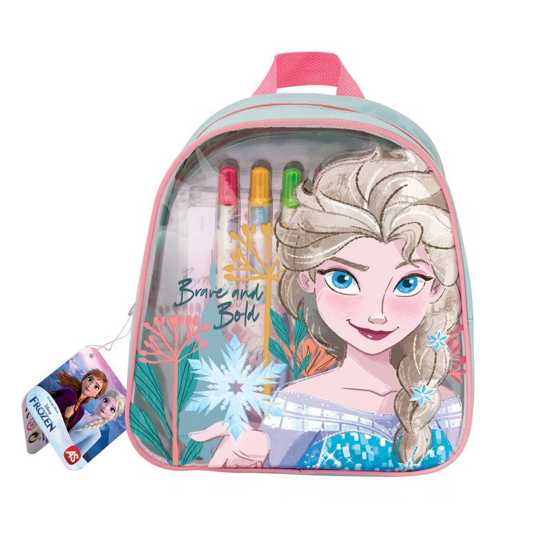 Zaino Frozen Con Colori e Stickers 3+ Anni AS Company 1023 - 68102 - 5702016370737 - DarSaGiocattoli