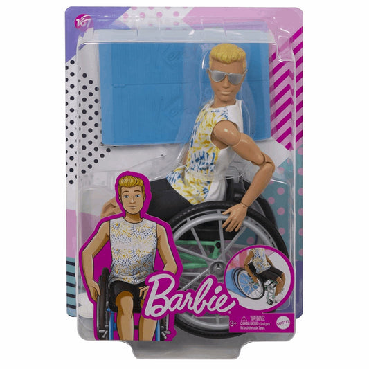 Barbie Ken Fashionista con Sedia a Rotelle e Rampa - DarSaGiocattoli