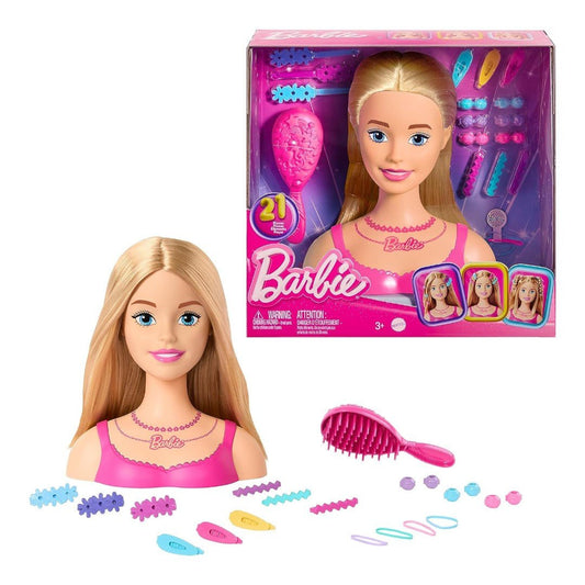 Barbie Testa per acconciare le bambole HMD88 - 0194735125142 - DarSaGiocattoli