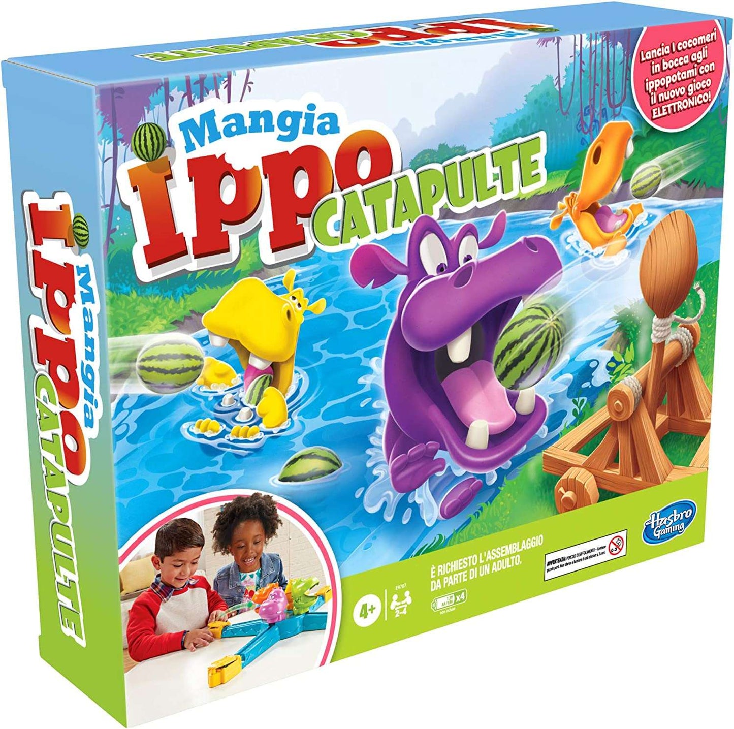 Hasbro Gaming Mangia Ippo Catapulte - DarSaGiocattoli