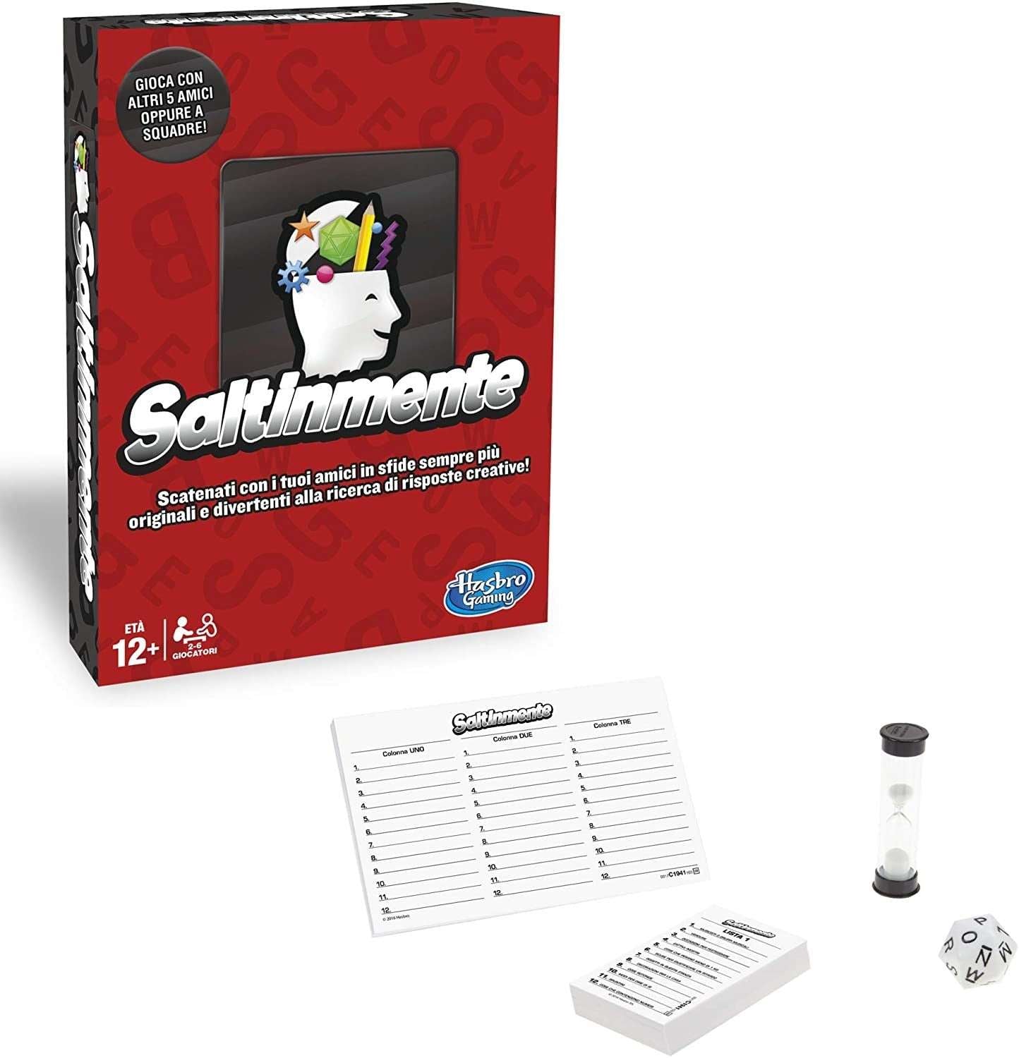 Hasbro - Saltinmente (Gioco in Scatola) - DarSaGiocattoli