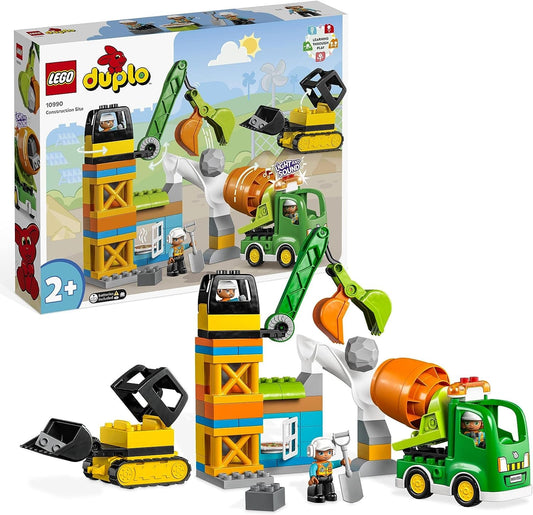 LEGO 10990 DUPLO Town Cantiere Edile con Bulldozer - DarSaGiocattoli