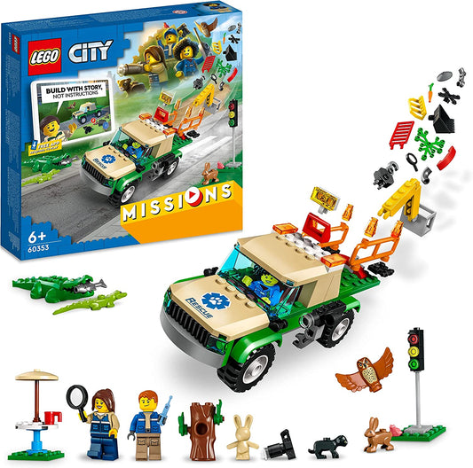 LEGO 60353 City Missioni di Salvataggio Animale - DarSaGiocattoli