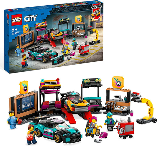 LEGO 60389 City Garage Auto Personalizzato - DarSaGiocattoli