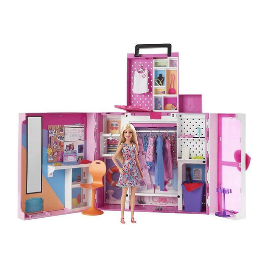 Mattel Barbie - Armadio dei Sogni Playset con bambola bionda HGX57 - DarSaGiocattoli
