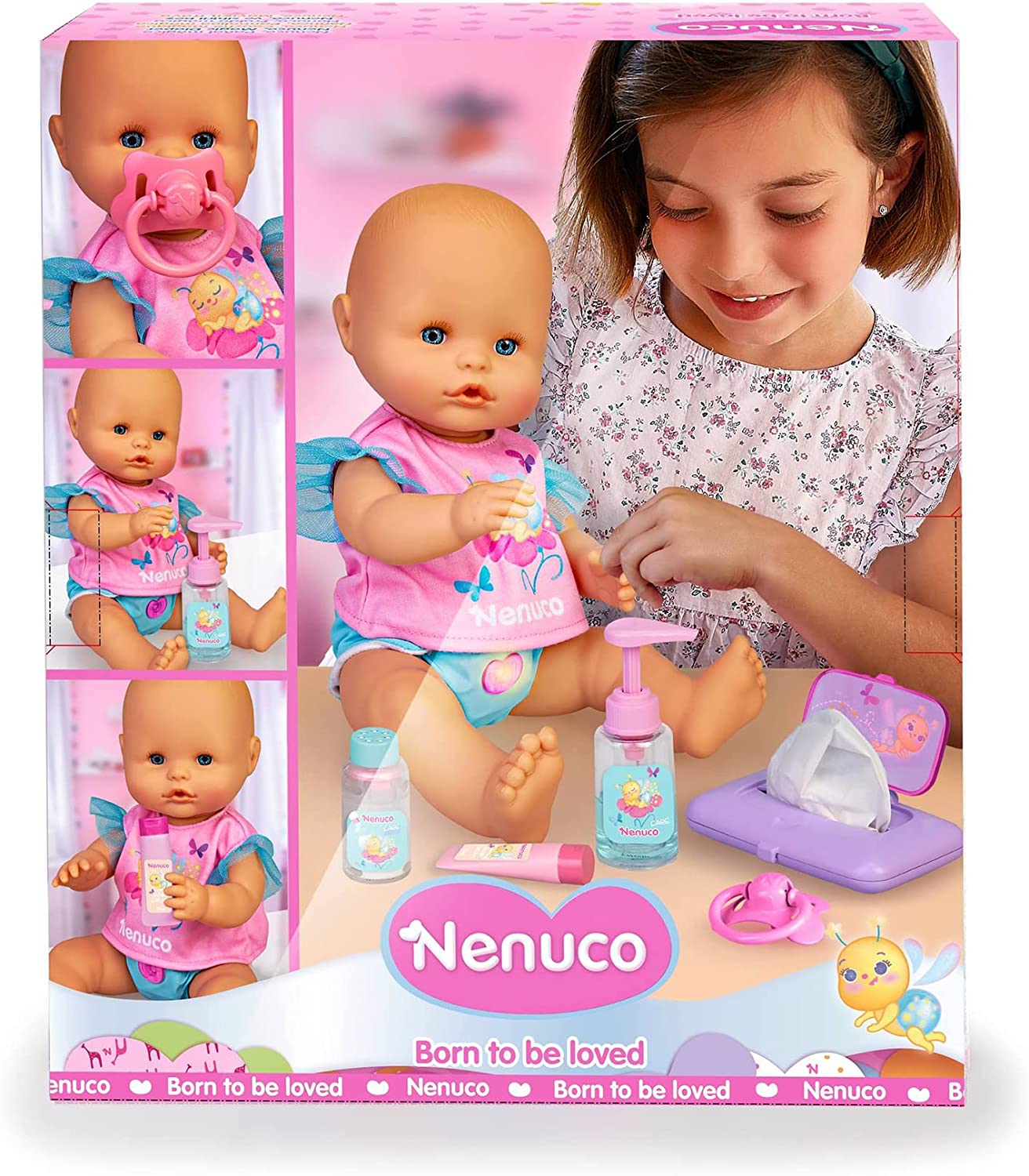 Nenuco - pannolino magico bambola con pannolino elettronico - DarSaGiocattoli
