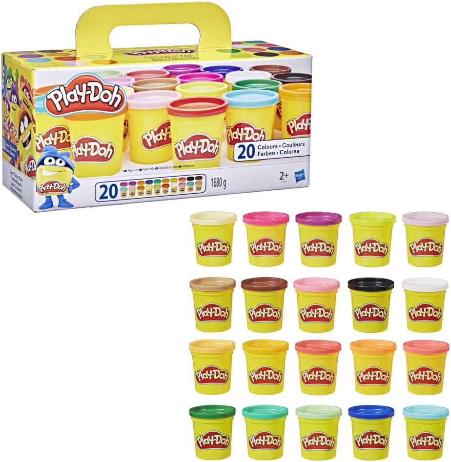 Play-Doh (PlayDoh) Hasbro Confezione Super Color Multicolore - DarSaGiocattoli