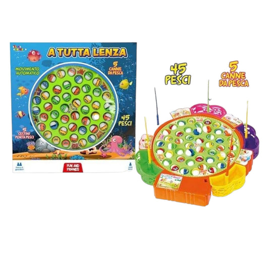 TOYS GARDEN Gioco Della Pesca Elettronico Con 45 Pesci Tg 27485 - DarSaGiocattoli